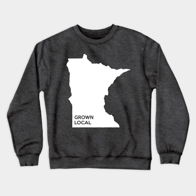 Minnesota Grown Local MN Crewneck Sweatshirt by mindofstate